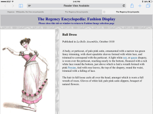 Sorry I had to do a screen shot of this one. This is English but still wider than some other styles we've seen.