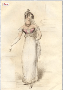 vauxhall vittoria fete dress_la belle assemblee_july 1813